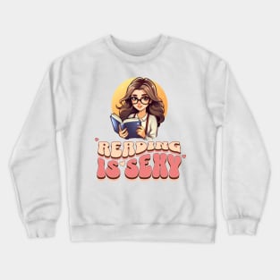 Reading is Sexy (Girl) Crewneck Sweatshirt